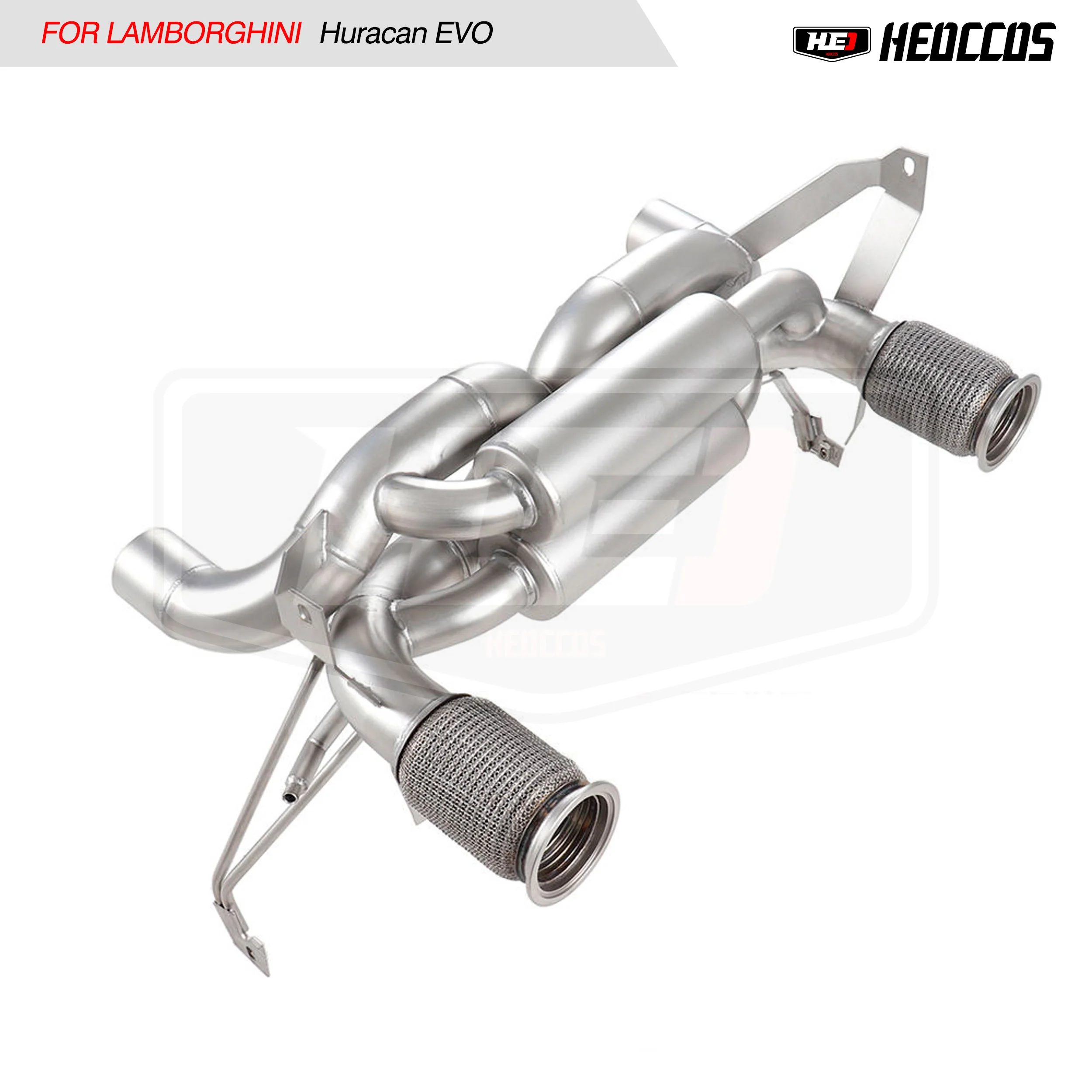 HEO Exhaust Pipe Muffler For Lamborghini Huracan EVO Spyder 5.2 LP610 LP640 2019-2020 Stainless Steel Catback Exhaust Systems