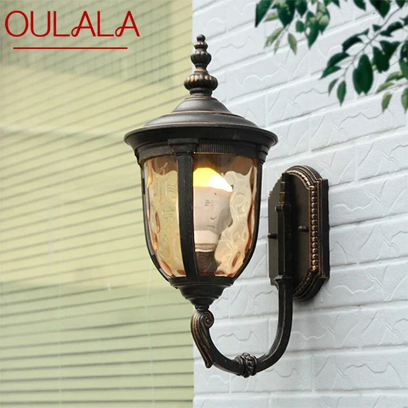 

OULALA Contemporary LED Outdoor Wall Lamps Electric Simplicity Waterproof Balcony Hallway Courtyard Villa Gate Hotel