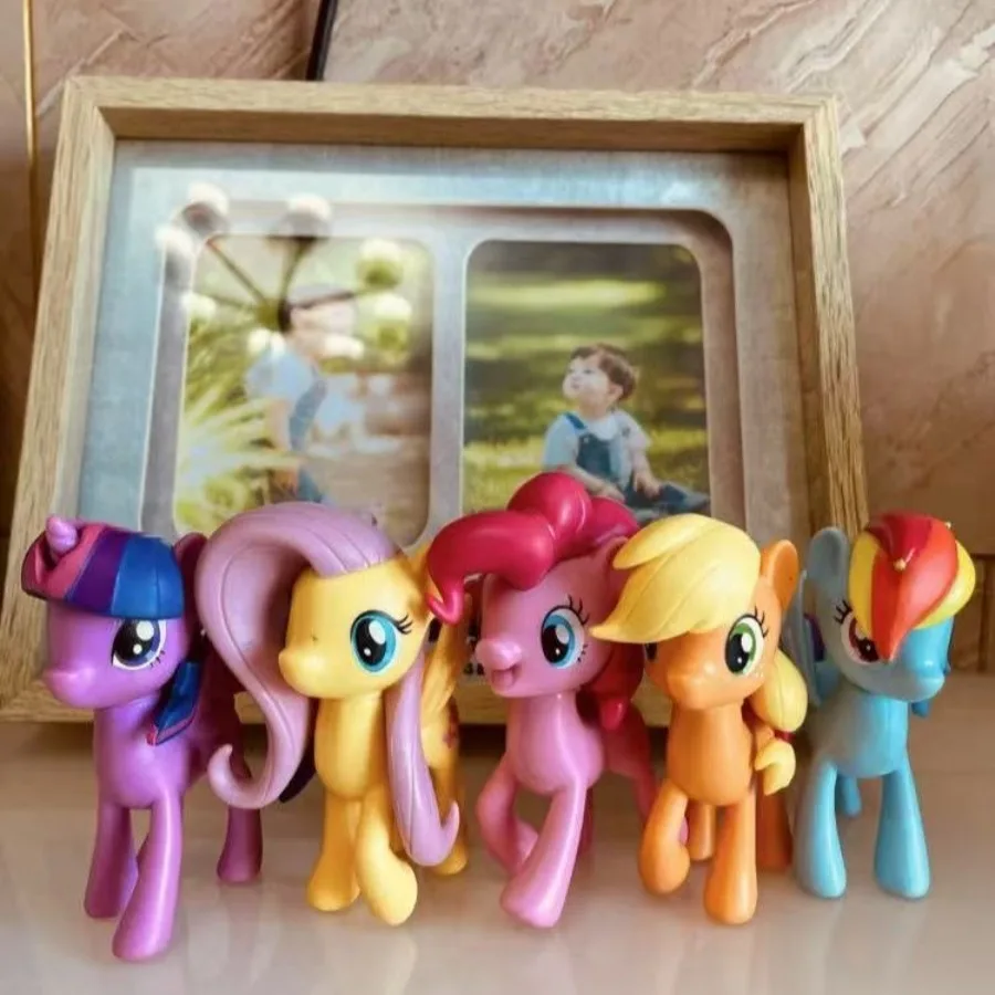 حقيقية هاسبرو بلدي ليتل المهر الشفق البريق قوس قزح داش الخنصر فطيرة أبلجاك عمل أرقام هدية عيد ميلاد فتاة العصرية اللعب