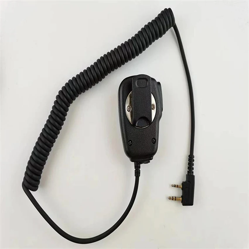 3207 Microphone Shoulder Mic With K-head Plug For NX340 Walkie-talkie For TYT / QuanSheng UVK5 K6 Handheld Radio With Clip