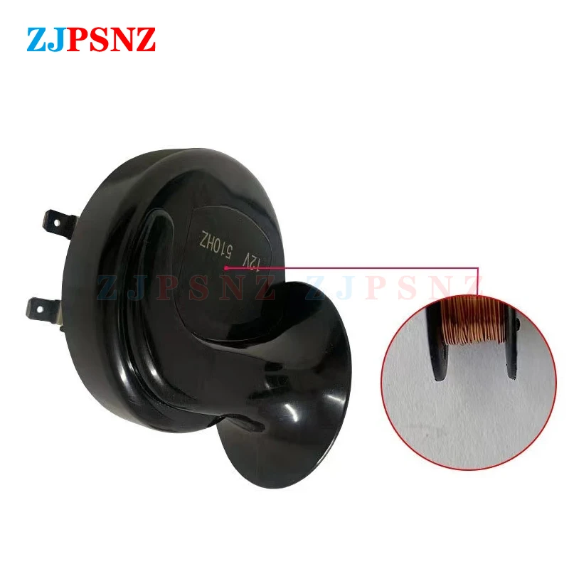 Car Snail Horn 12V 48V 60V 510Hz Electric Air Horn Motorcycle Scooter Truck E-Bike Waterproof Snail Horn Super Sound view 4