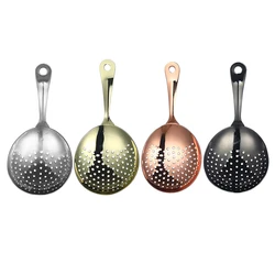 Julep Strainers Bar Strainer Cocktail Strainer Stainless Steel for Cocktail Drinks Home or Commercial Bar Use