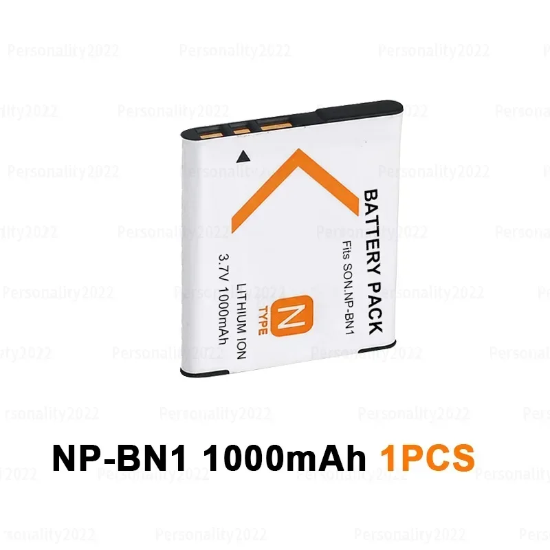 Bateria 3.7V 1000mAh NP-BN1 do aparatu Sony DSC TX7 TX9 TX10 T99 W320 DSC-W390 DSC-W380 W350 W330 W310