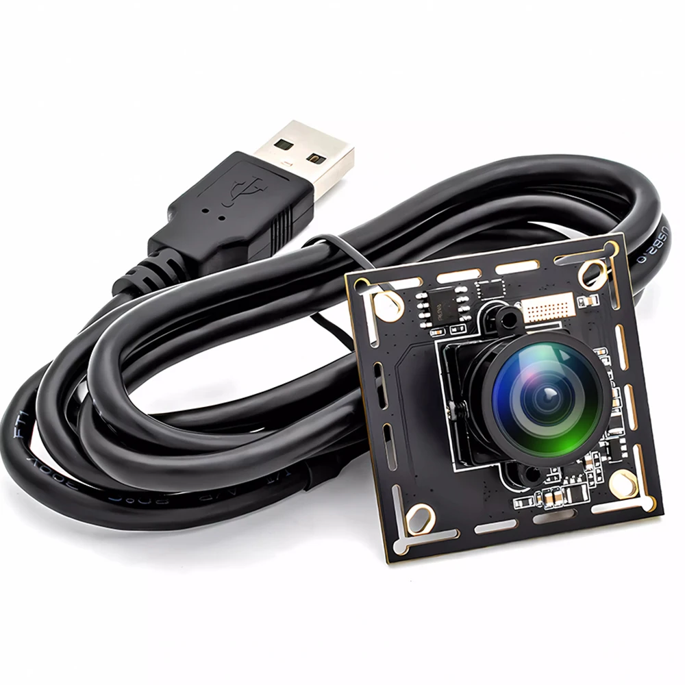 WGWK 1200P 90FPS USB Camera Module Global Shutter AR0234 Board With 2.1mm 121 Degree Wide Angle View Lens High Frame Rate Camera