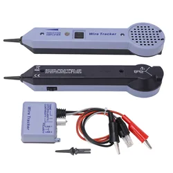 Tone Tracing Tester Network Cable Tracing Tester Kit Audio Adjustable Induction Amplifier Cable Toner Detector Wire Tracer Kit