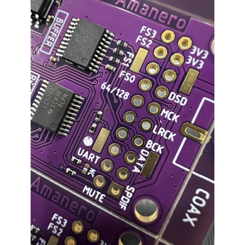 Amanero USB Digital Interface XMOS XU316 Supports MQA