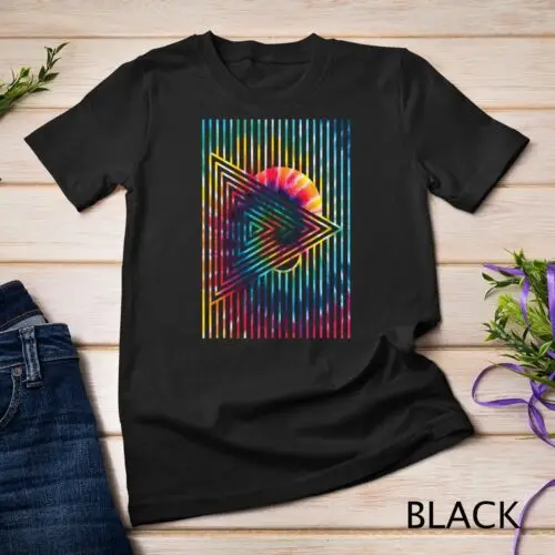 Aesthetic Tie Dye Summer Fashion Minimalist Abstract Art Unisex T-shirt