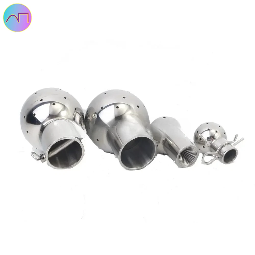 

2pcs 304 stainless steel fixed cleaning ball/food grade/plug type/welded type/internal thread