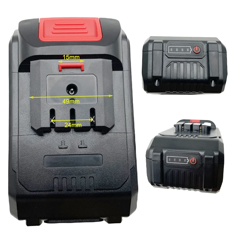 21V/18V 10Ah high power 21700 5C power battery, for electric drills, electric saws, water guns, electric hammers, with 100A BMS