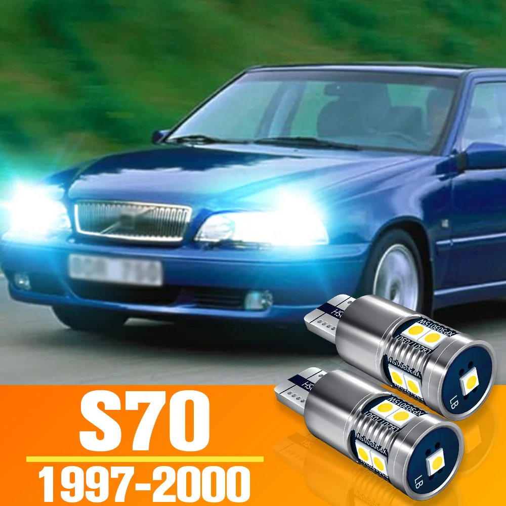 2 pezzi LED luce di parcheggio per Volvo S70 accessori lampadina 1997 1998 1999 2000 lampada di ingombro