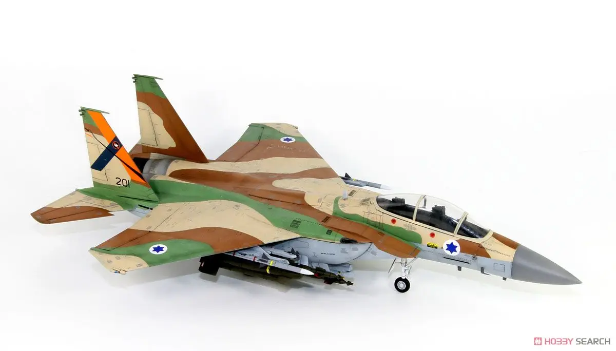 素晴らしい壁ホビーiaf ra'amモデルキット、l7202、1:72スケール、idf F-15I