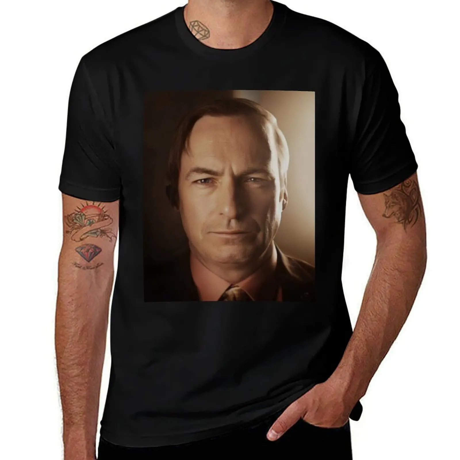 

3D Saul Goodman Meme T-Shirt graphic t shirts for man men t shirt cotton 100% T-Shirt