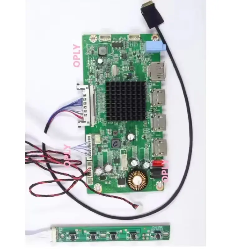 

Плата контроллера 4K для LM238WR2-SPA1 LM238WR2-SPB1 LM238WR2-SPE1 LM238WR2-SPD1 3840X2160 Панель 23,8 дюйма 3 HDMI-совместимых светодиодов DB