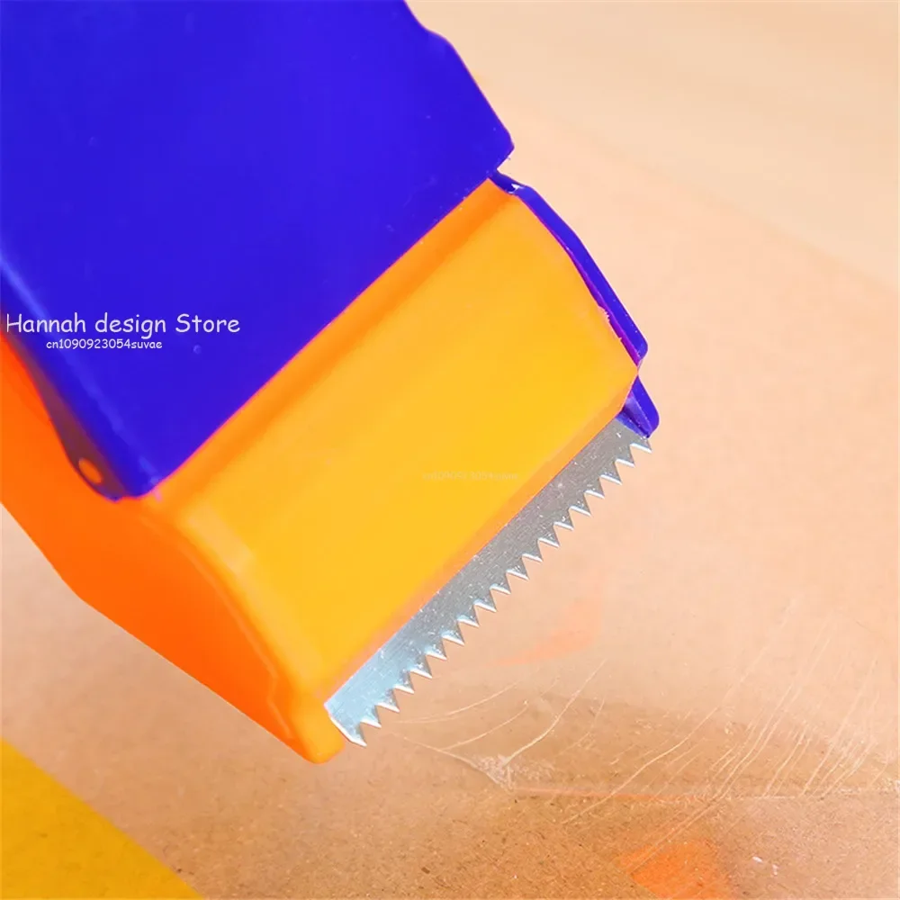 Plastic Afdichting Verpakker Tape Dispenser Verpakking Pakket 48Mm Breedte Roller Tape Cutter Afdichting Tape Houder Handmatige Verpakkingsmachine