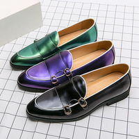 New Fashion Men Lefu Shoes Korean Edition Trendy Fashion Formal Shoes Outdoor Comfort Shoes British Style Size 38-48 Men Shoes