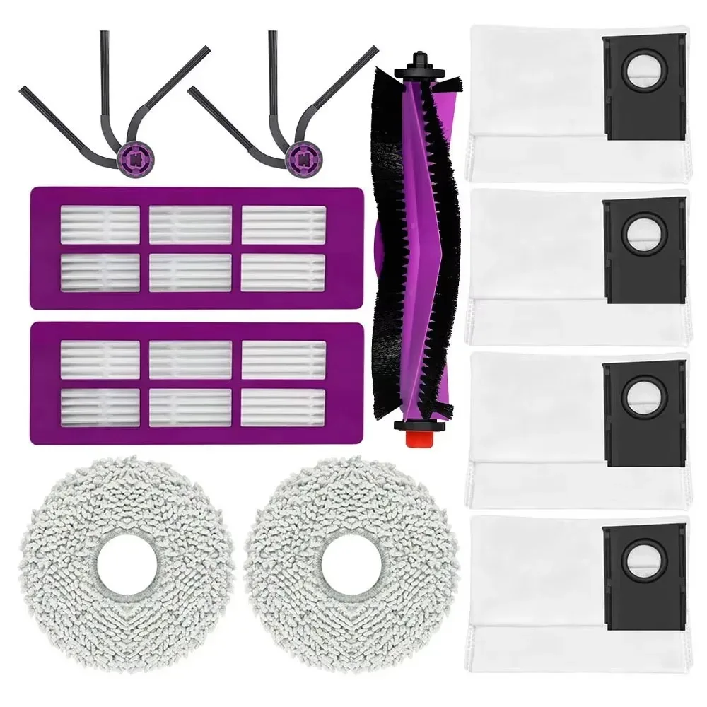 Mop Cloth Holr Roller Brush For Mia V16 Pro/V16 Pro Mini Hepa Filter Si Brushes For Eureka J15 Max Ultra Vacuum Cleaner
