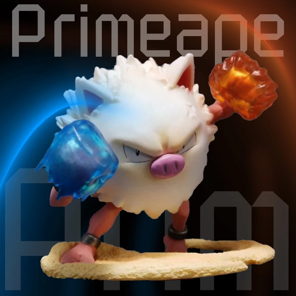7cm/2.76in Anime Pokemon Figure Primeape Action Figures Pvc Statue Collection Model Toys Gifts