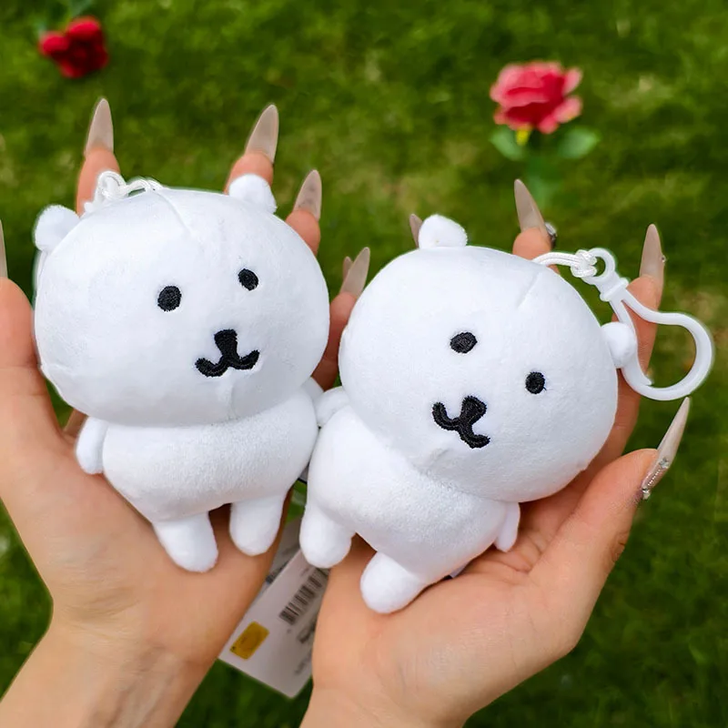 

Joke Bear Anime Plush Keychain Cute Polar bear Valentine Rose Series Bag Pendant Kawaii Soft Stuffed Exquisite Birthday Gift