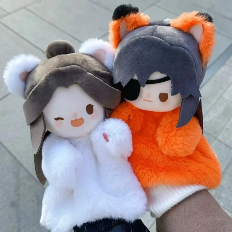 

Tian Guan Ci Fu Anime Peripherals Dragon New Year Celebration Hand Puppet Xie Lian Hua Cheng Plush Doll Trendy Creativity Gifts