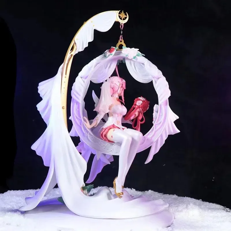 Beautiful Girl Series Huajia Kirara Dream Wedding Dress Yaeya Cherry Rabbit Ear Model Ornament Box Set Handmade