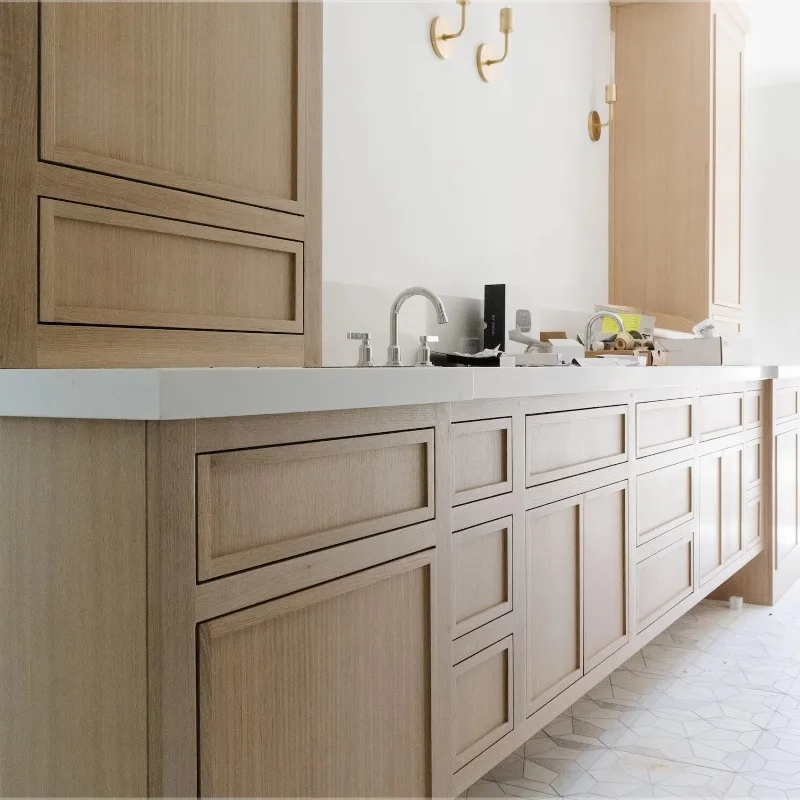 Minimalist Skinny Shaker Frame Recessed Cabinets With Light White Oak Deep Slim Shaker Gloss And Custom Glass Cabinets