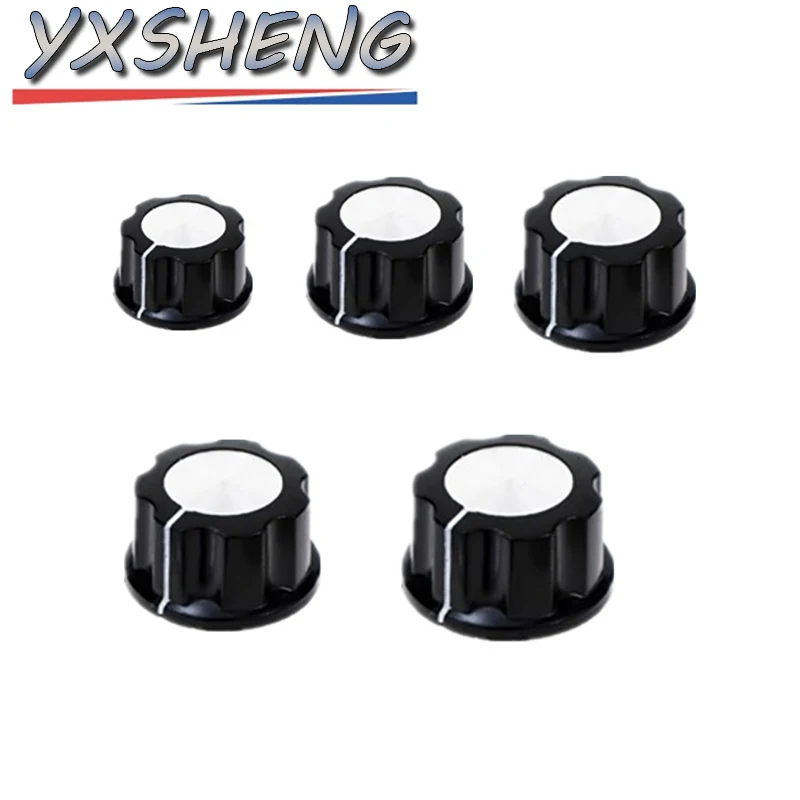 5PCS MF-A01 MF-A02 MF-A03 MF-A04 MF-A05 6mm Potentiometer Knob WH118/WX050 Rotary Switch Electronic