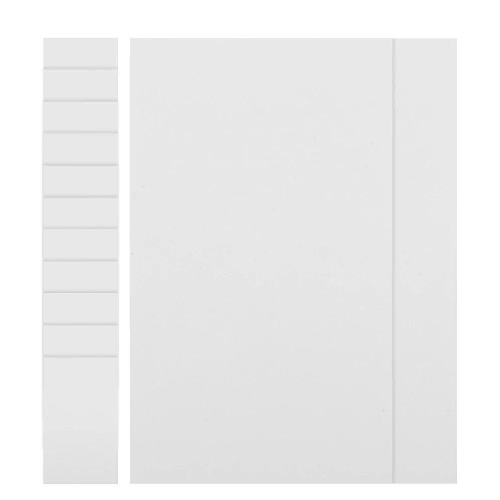 

100 Pcs Blank Card Flash Cards Notepad Index White Flashcards for Studying Scratch Paper Meeting Cute Office Supplies