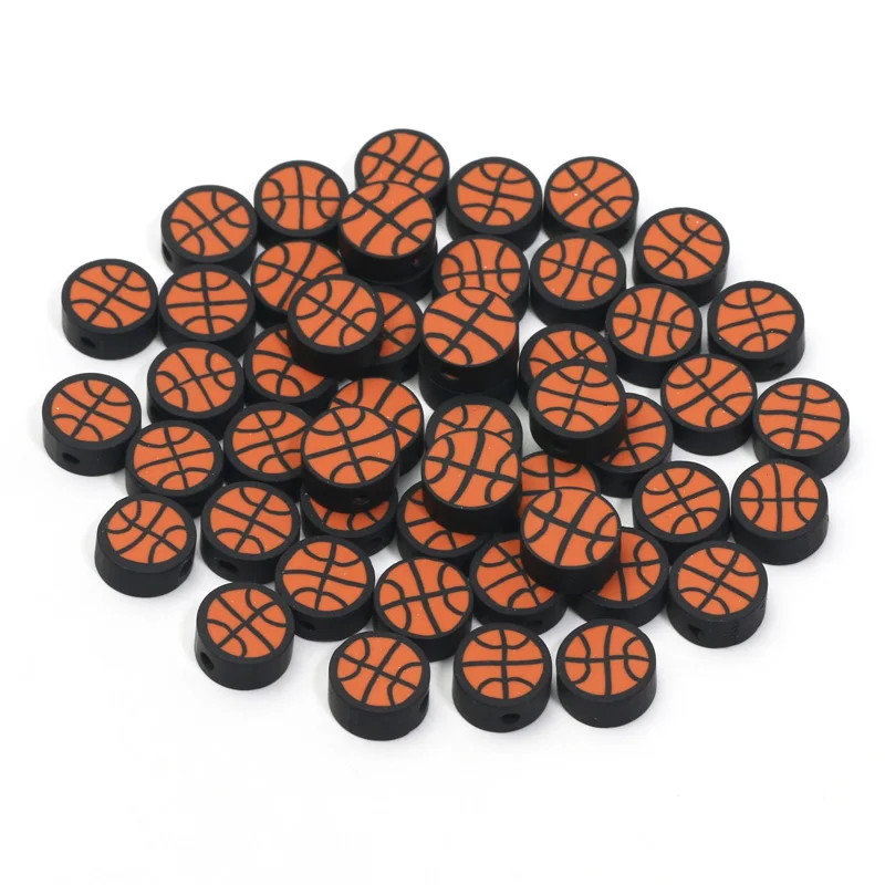 Toptan Charms: Spor Basketbol Temalı 9 mm Polimer Kılavuz İpliklerle Takı Yapımında Neden Bu Ürünü Seçmeliyim?