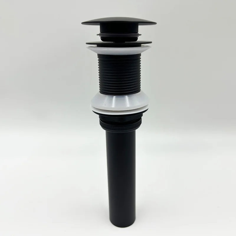 

Stainless Steel Pop-Up Drain Stopper for Vessel Sink Vanity, No Overflow Design