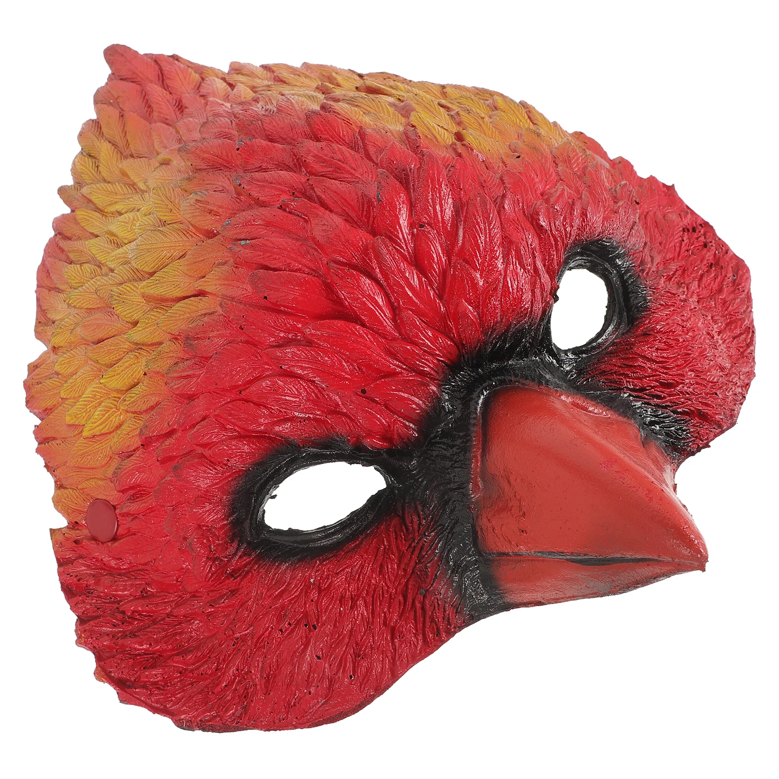 

Animal Head Mask Lifelike Chick Shape PU Foam Face Mask for Masquerade Carnival Halloween Costume Accessories Lightweight