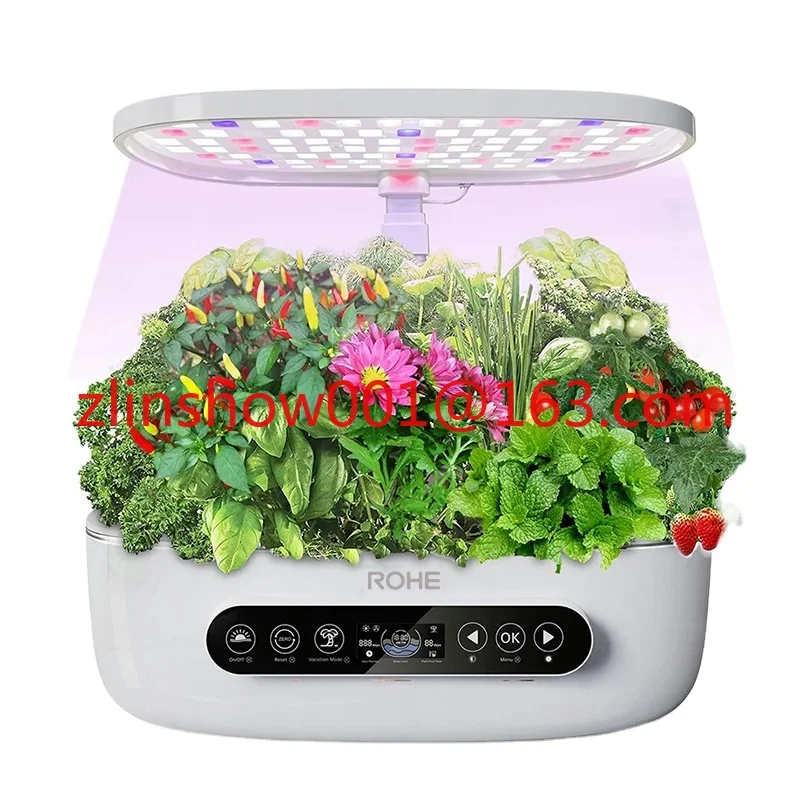 Indoor Intelligent Herb Growing Hydroponic System Kit Home LED Hydroponic Growing System