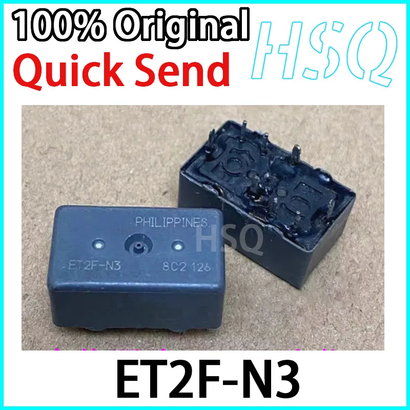 

1 шт. новое оригинальное 8-контактное автомобильное реле ET2F-N3