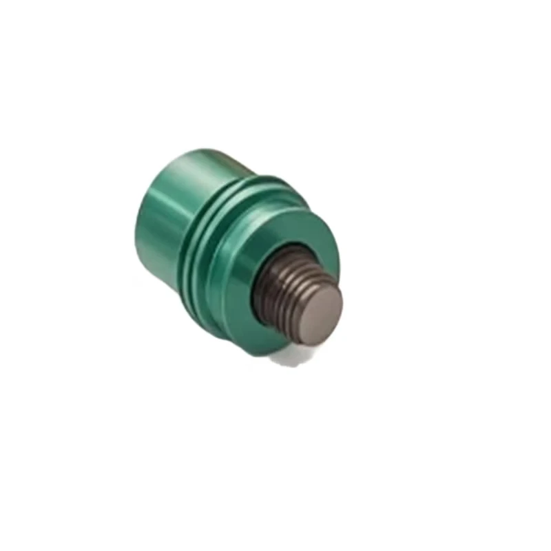 

Custom CNC machined aluminum alloy green anodized with metal composite precision connection studs