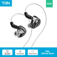 Auriculares TRN Dolphin con controlador dinámico de circuito magnético dual de 10 mm y tecnología Liquid Metal.