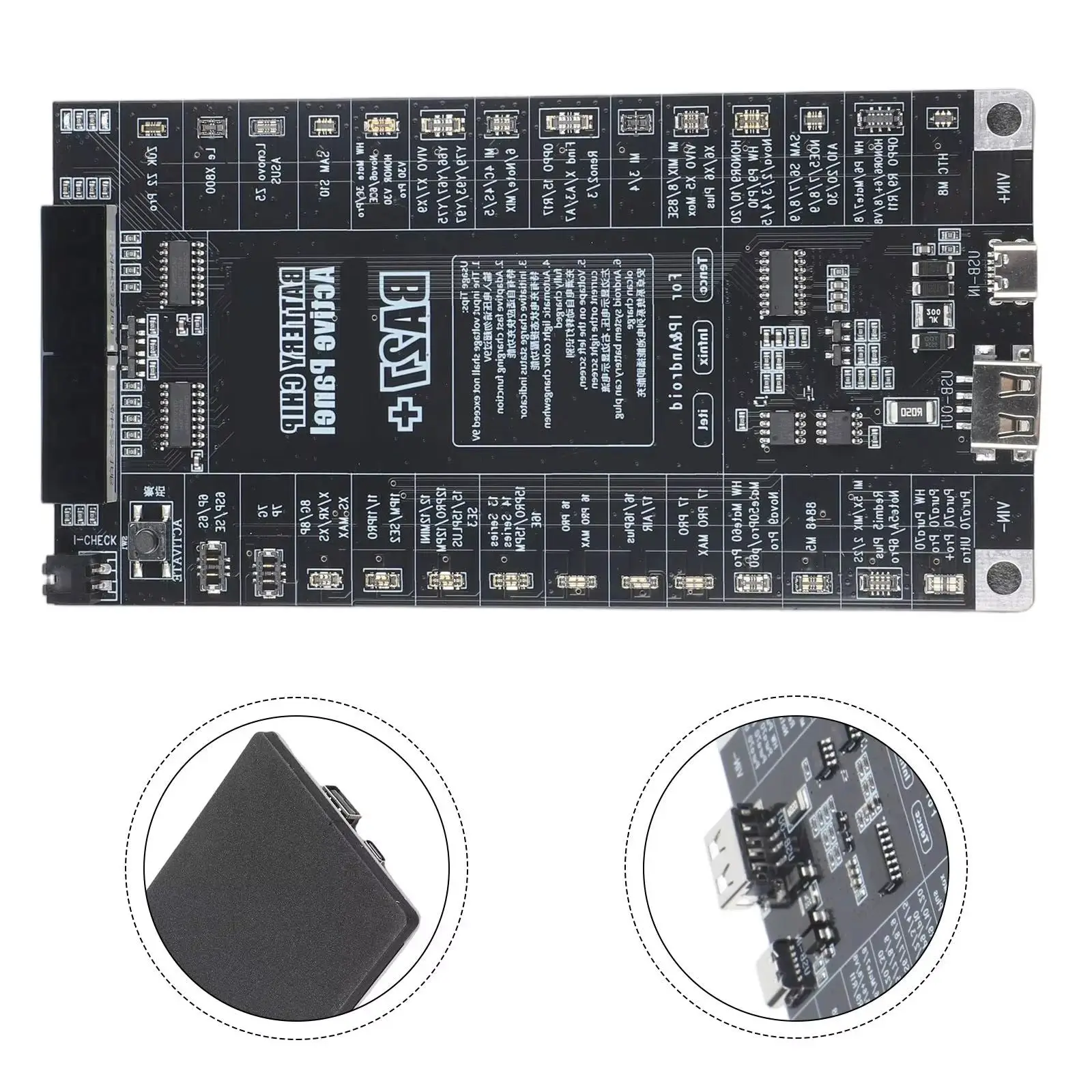 

Инструмент для зарядки аккумуляторов Battery Reviver BA27: тестер с двумя вариантами питания, широкая совместимость для iPhone 6-16, решения для зарядки