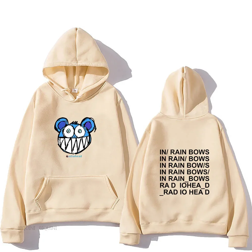 Radiohead Cartoon Hoodies Manga/comic Sweatshirts Men/women Clothing Graphic Streetwear Long-sleeved Pullovers Harajuku Hoody