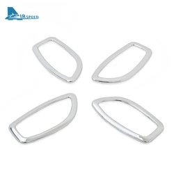 Interior Trim Auto Accessories For Dodge Journey JUCV Fiat Freemont 2011-2020 Silver ABS Car Inner Door Handle Bowl Frame Cover