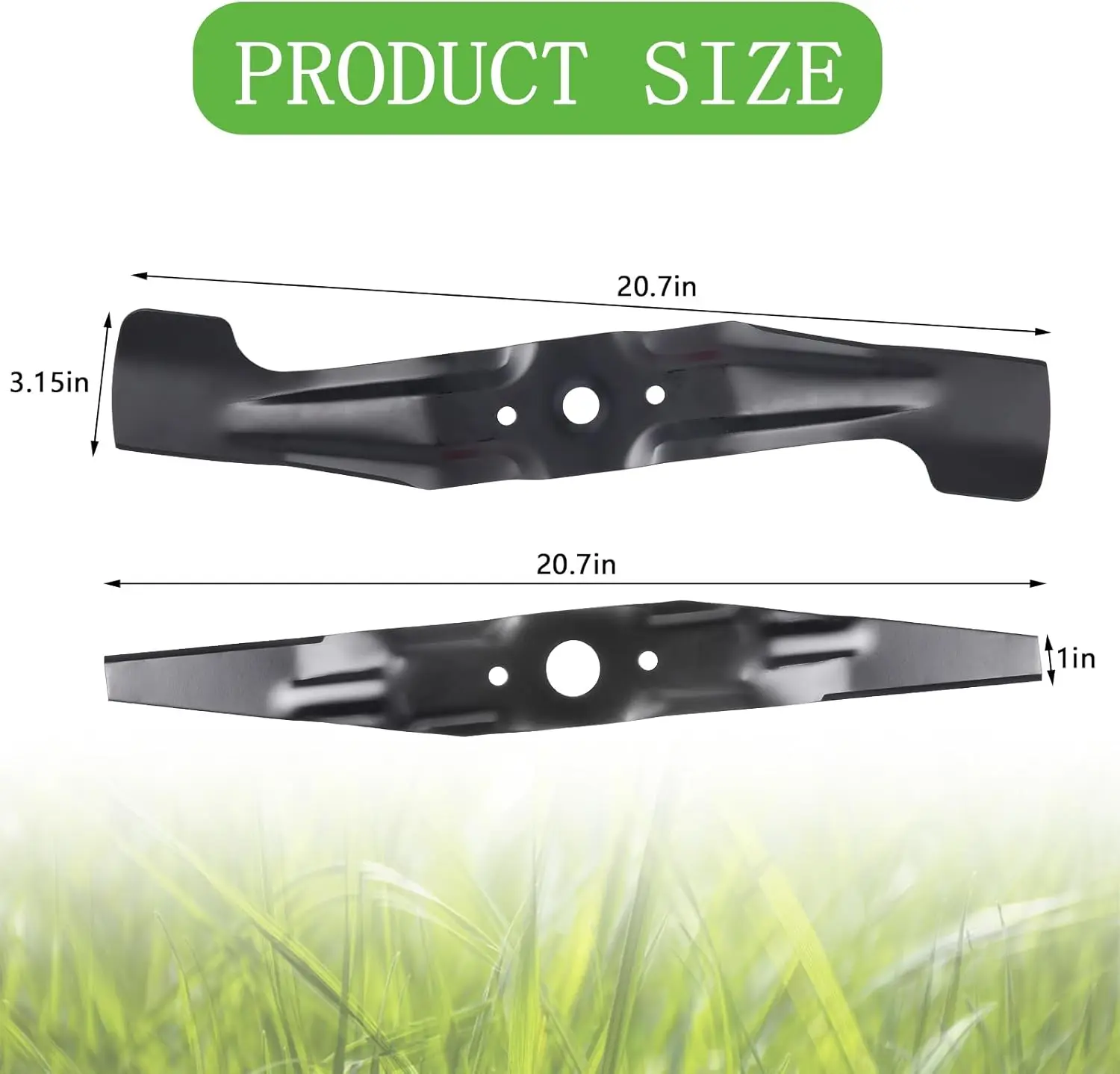 72531-VH7-000 & 72511-VH7-000 Lawn Mower Blade Set for HRX217, HRX217K1, HRX217K2, HRX217K3 Mower 21\