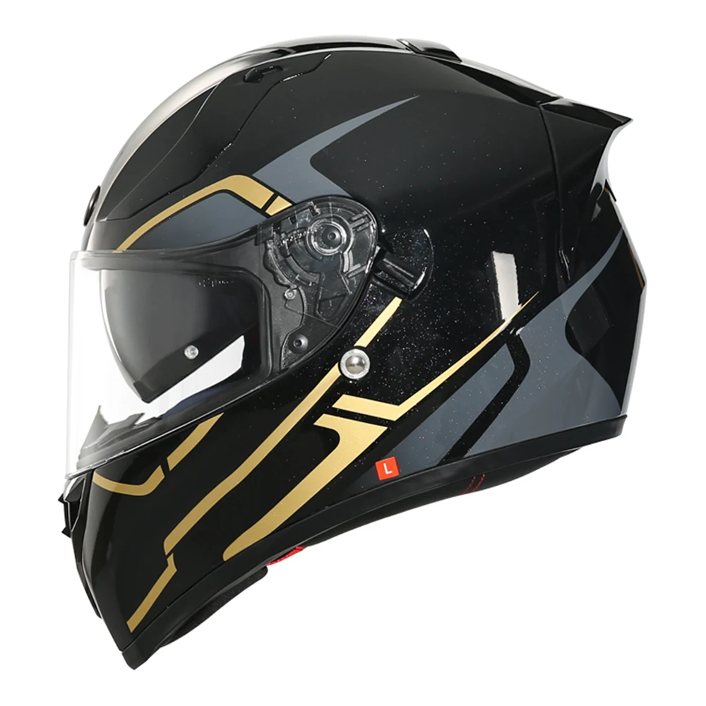 M-4XL Moto Kask localité Noir Wear-Degré Motocross Fournitures Anti-Chute Visage Complet Biker Casque Respirant Protection de la Tête