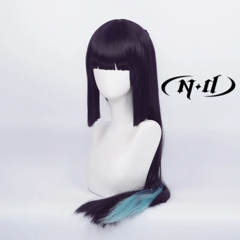 Pelucas de Cosplay ND Yun Jin, pelucas de pelo Genshin Impact, sintéticas resistentes al calor para fiesta de disfraces de Comic Con Coser