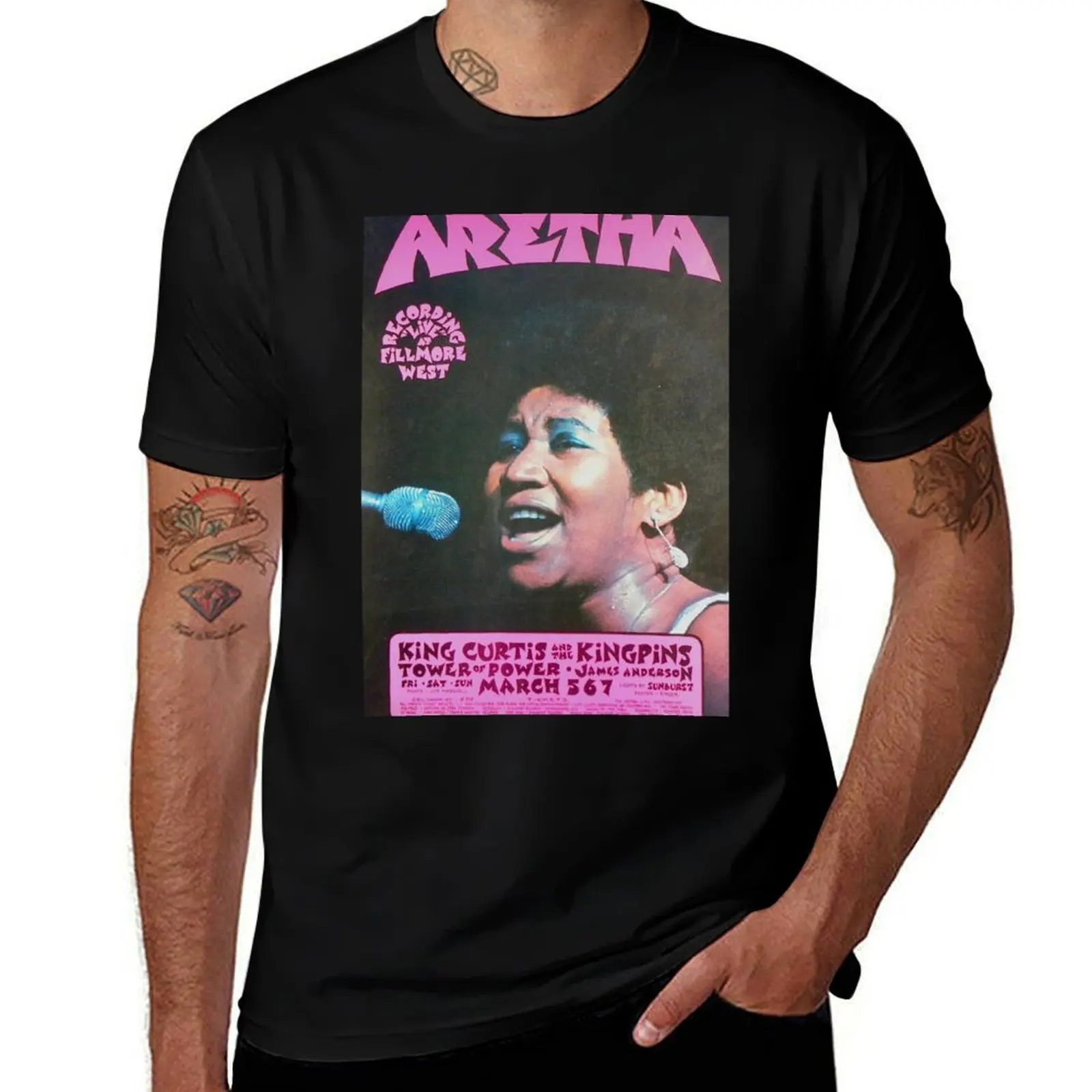 

Aretha Franklin T-Shirt affliction shirts tees animal prinfor boys slim fit t shirts for men