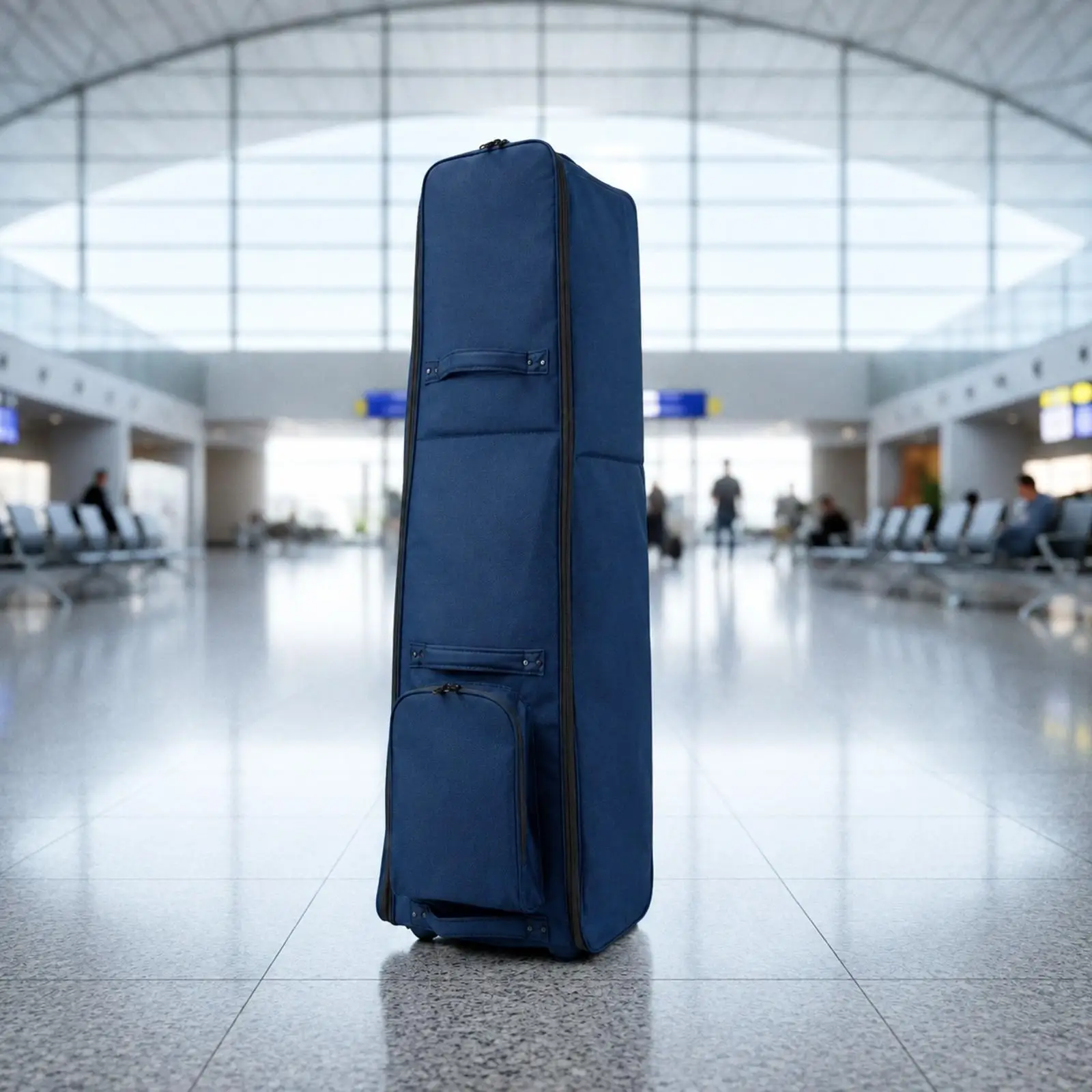 Rolling Golf Travel Cover for Airline Flight Bag with Wheels Padded Cushioned Interior Oxford Cloth Sponge Case