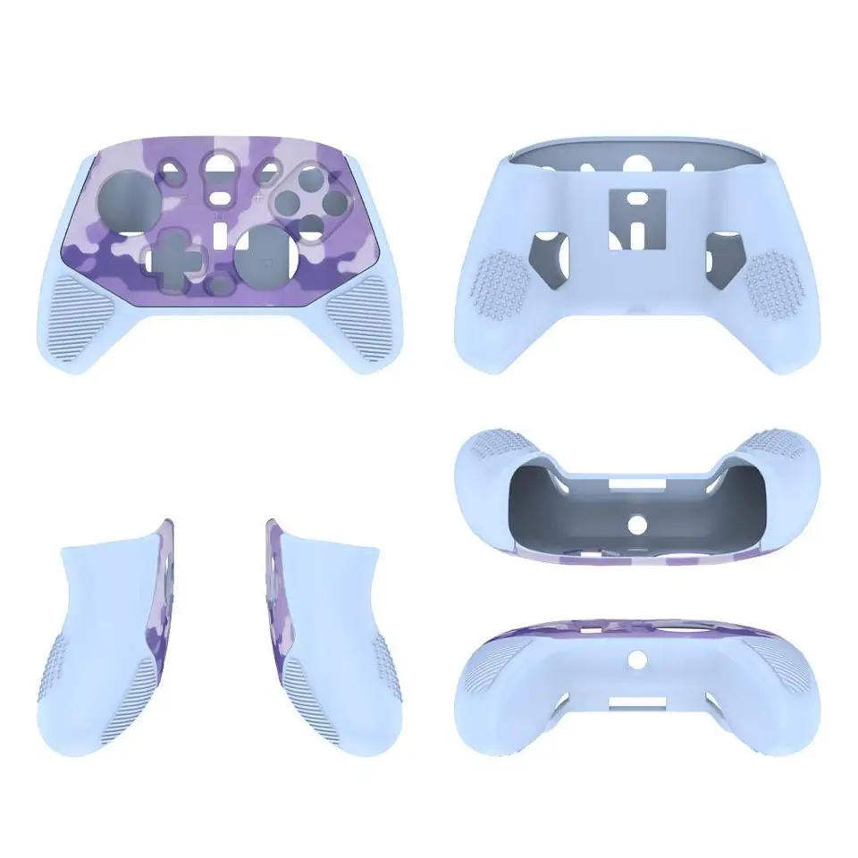 Funda protectora de silicona para GameSir Cyclone 2, caja de almacenamiento a prueba de golpes y arañazos, con estuche de viaje personalizado 4