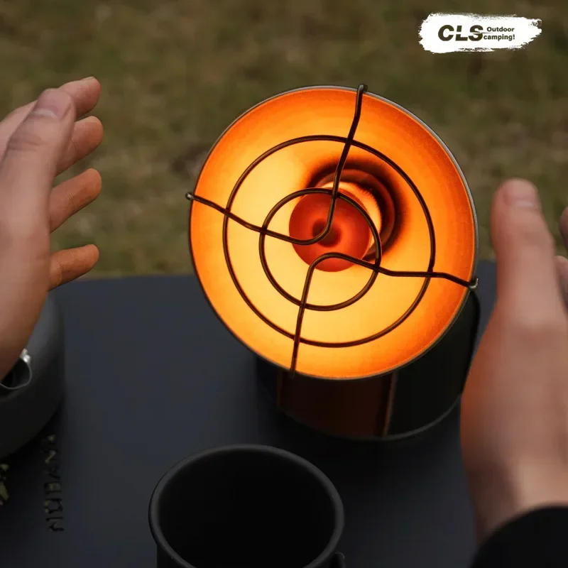 Cls Outdoor Heater Mini przenośna kuchenka gazowa do namiotu kempingowego wędkarstwo urządzenie grzewcze zasilane energią słoneczną kompaktowa kuchenka na piknik