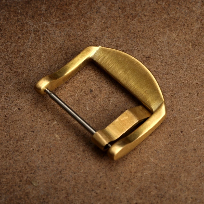 Brass Buckle 18 20 22 24 26MM Adapters PAM Leather Buckle Accessories, Pure Not bronze. Strap