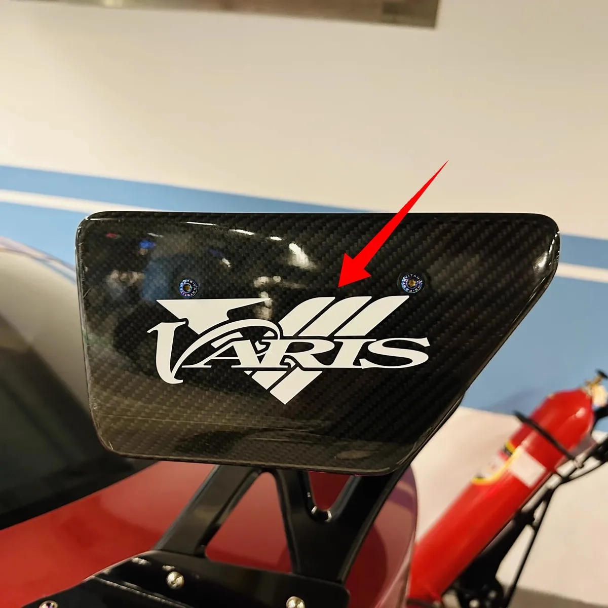 Car Vinyl Stickers for Varis Auto Tail Wing Kit Modified Decals Waterproof