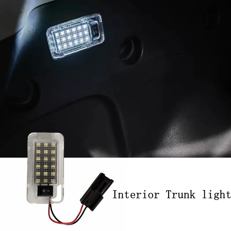 1PCS Luggage Trunk LED light for Toyota Alphard RAV4 Yaris Camry Prius Harrier White Ultra Bright Light RAV4 accessories