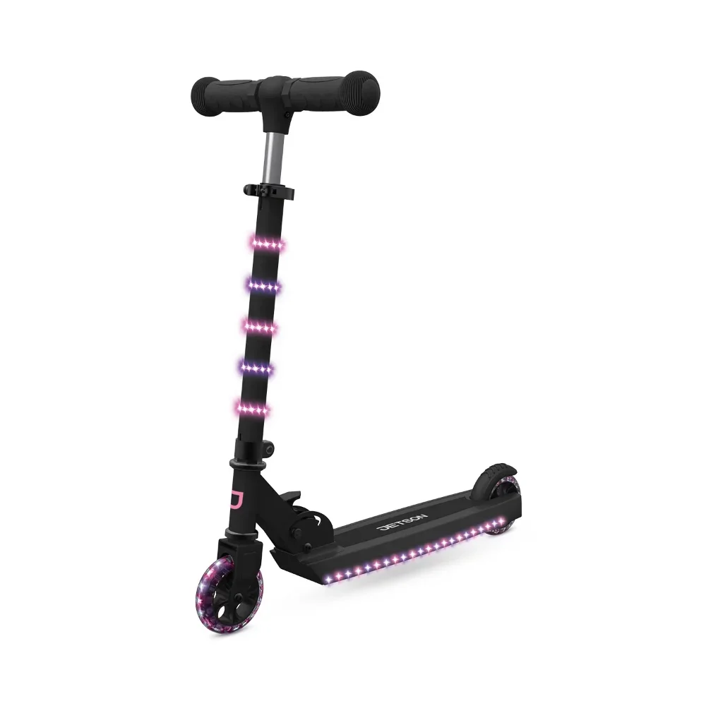 2023 New Jetson Orbit Light-up Folding Kids Kick Scooter, Pink