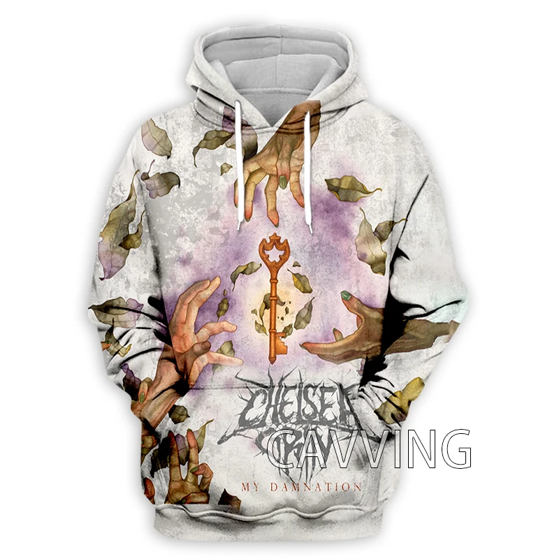 New Fashion Women/Men's 3D Print  Chelsea Grin  Rock  Hoodies Hooded Sweatshirts Harajuku Hoodie Sweatshirts Tops Clothing  H01 - view 5