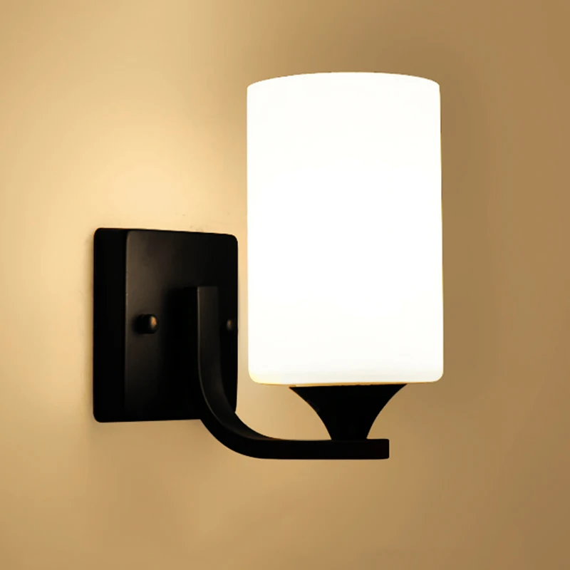 Wall lamp, bedside lamp, wall bedroom, creative simplicity, modern European style, American style living room, LED staircase, ha